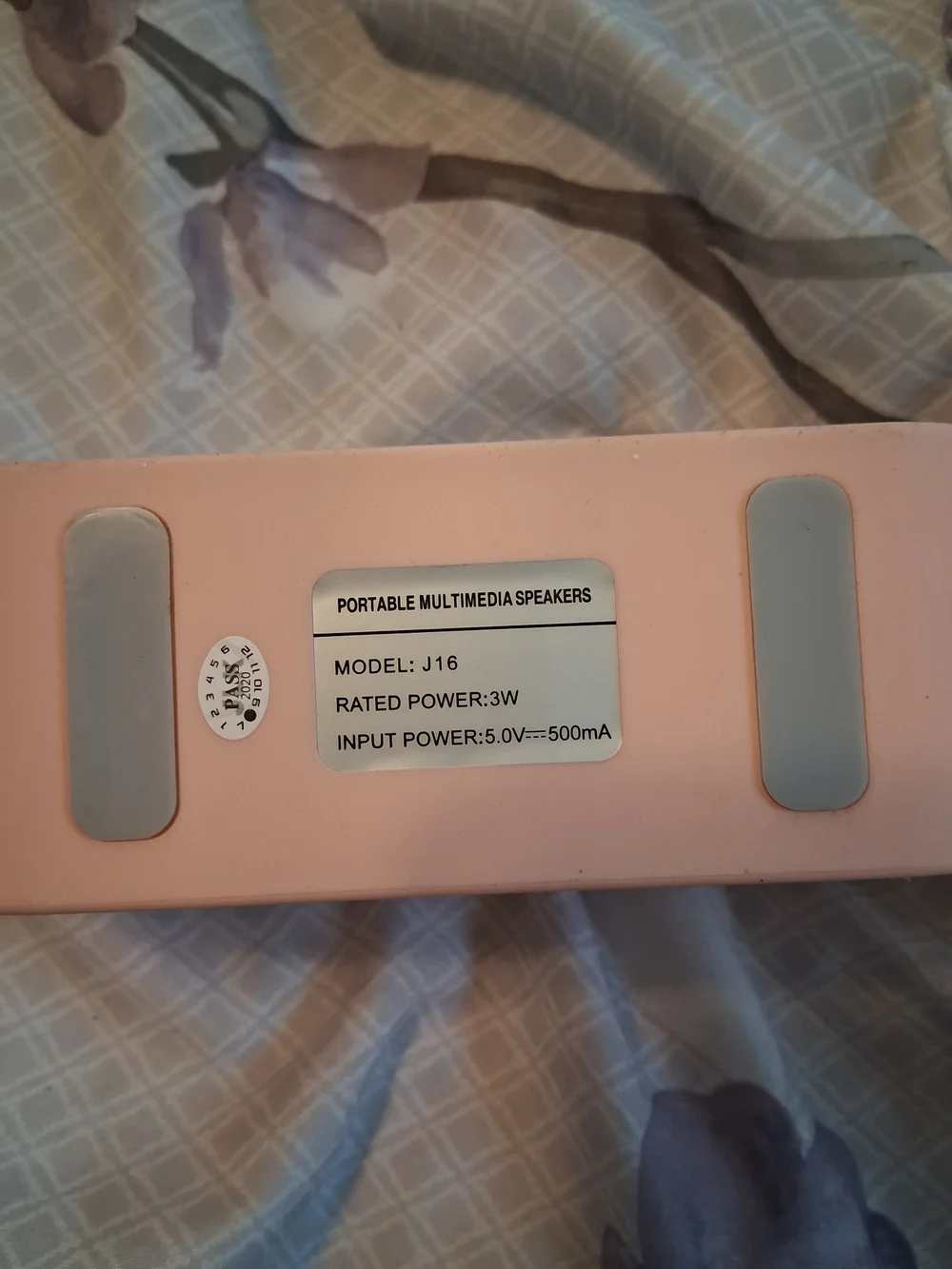 Compact Pink LED Mirror Alarm Clock with Sleek Display